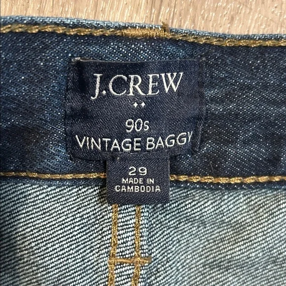 J. Crew 90s Vintage Baggy Jeans - Picture 7 of 12